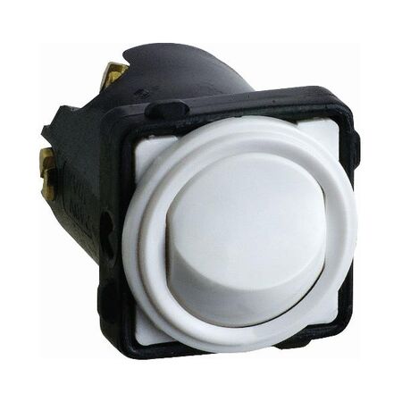 Excel Life - Medical - Switch mechanism - Single Pole Double Throw - antimicrobial & chemical resistant - 2 way 16AX 240V a.c. white