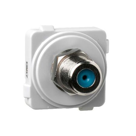 Excel Life - TV socket/mechanism F-type Foxtel approved F30725 3GHz white