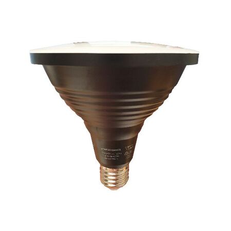 HPM PAR38 8W 800lm Cool White Globe Black