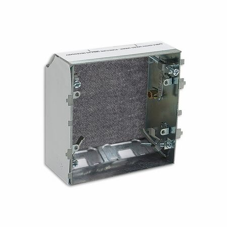 Wall Fire box to suit Como 2  gang metal