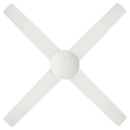 HPM Inspire Plywood 4 Blades Hangsure Ceiling Fan 1220mm 48 White