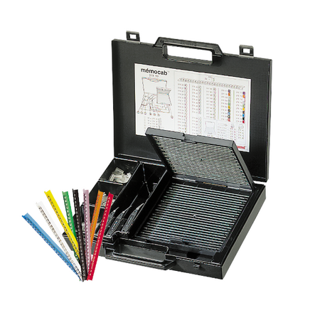 MEMOCAB - Accessory extractor starter kit - complete with markers 0-9 to A-Z