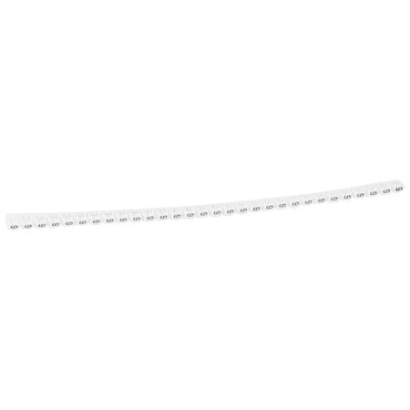 CAB3 - Markers for wiring 1.5 to 2.5 mm² numbers - colour code 1.5-2.5mm² white number 9 pack of 1200