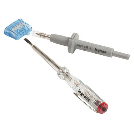 Voltage tester screwdriver - flat head