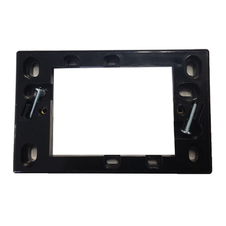 HPM 13mm Deep Surface Mounting Block Black
