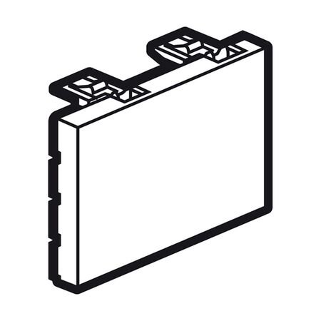 ARTEOR 3 Module Blanking Plate White