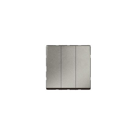 Arteor modular - Rocker switch mechanism 2x2 way+1 way 20A 250V a.c. 2 module magnesium