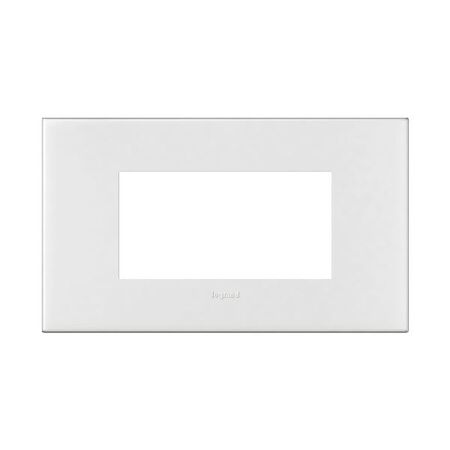 ARTEOR Square 4 Module Horizontal Coverplate White