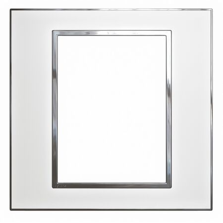 Arteor - square 2.5 touch screen plate - Mirror White
