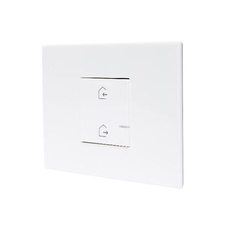 ARTEOR with NETATMO - Wireless Master On/Off Scenario - Horizontal - 1 Gang 2 Module - White