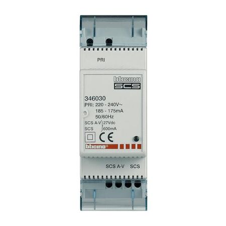 Bticino 230V a.c. 2 DIN Module Mini Power Supply