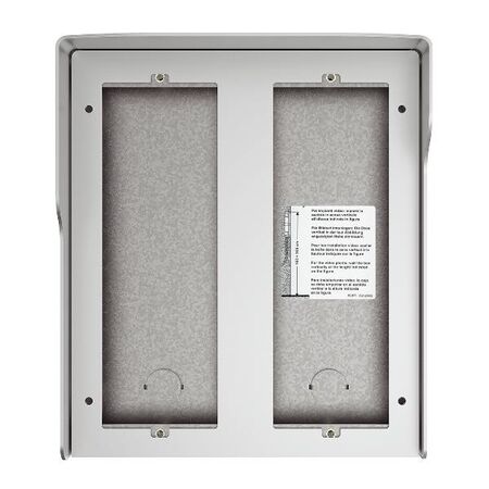 Bticino Sfera 6 Module Wall Mount Box with Rainshield Allmetal