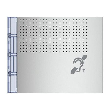 Bticino Sfera New Inductive Loop and Vocal Synthesis Front Cover Allmetal