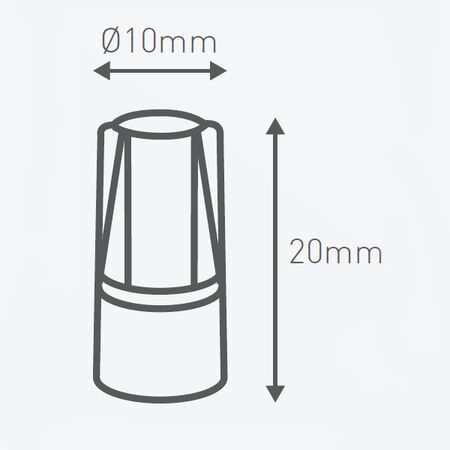 HPM 12V a.c Garden Lighting Cable Connector - 4 Pack