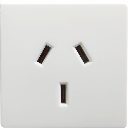 Como - Single powerpoint mechanism autoswitch 10A 240V a.c. left side white