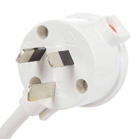 HPM General Purpose 175J 6 Outlet Surge Protected Switched Powerboard White