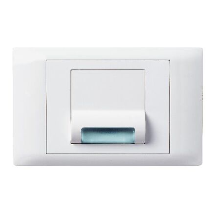 Excel Life - Common plate - Electronic device Permanent LED Skirting light, Adjustable 0.2 or 1W 240V a.c. white