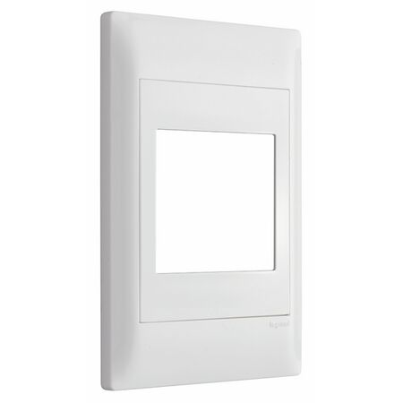 Excel Life - Common Plate - Grid & Plate for 2 x Arteor Modules White 45x45mm