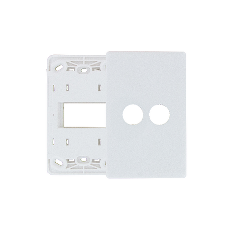 Excel Life Smart Grid & Plate for 1 Wireless Master Switch or Blind Switch Gloss White