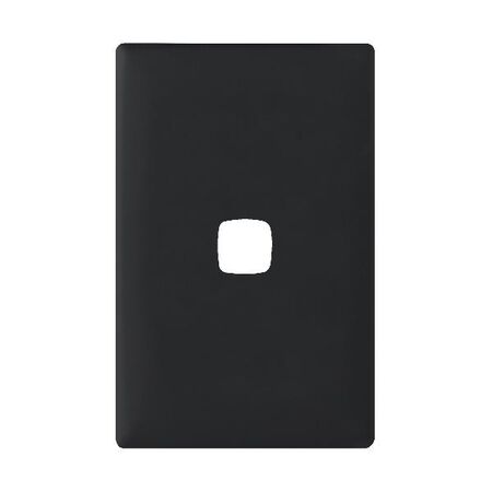 Linea - Coverplate 1 gang soft touch midnight dash
