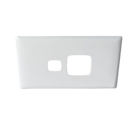 Linea - Powerpoint coverplate 1 gang white