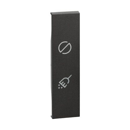 Bticino Living Now DND MUR Indicator Mechanism Cover Black