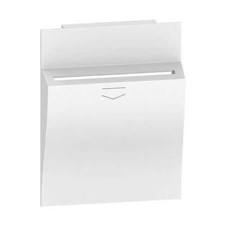 Bticino Living Now 2 Module Keycard Switch Cover White