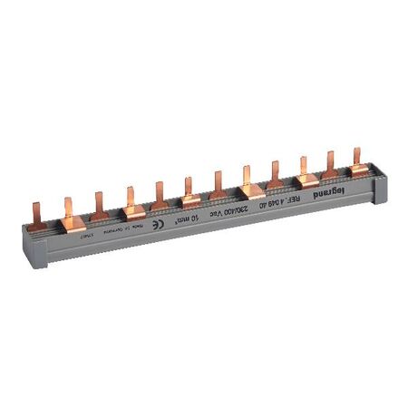 Legrand 2P 3 Phase 12 Module Prong-Type Supply Busbar