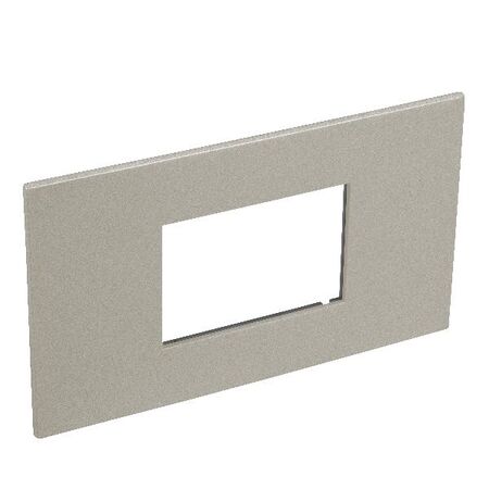 ARTEOR Square 3 Module Coverplate Champagne