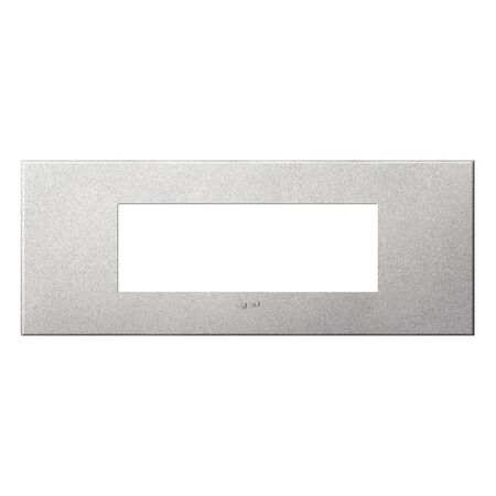 ARTEOR Square 6 Module Horizontal Coverplate Soft Aluminium