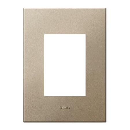 ARTEOR Square 3 Module Vertical Plate Champagne