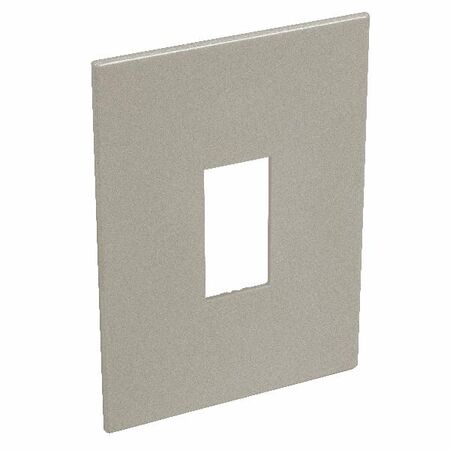 ARTEOR Square 1 Module Vertical Coverplate Champagne