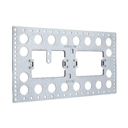 Excel Life - Accessory - Horizontal mounting Metal render bracket 2 gang stud mount
