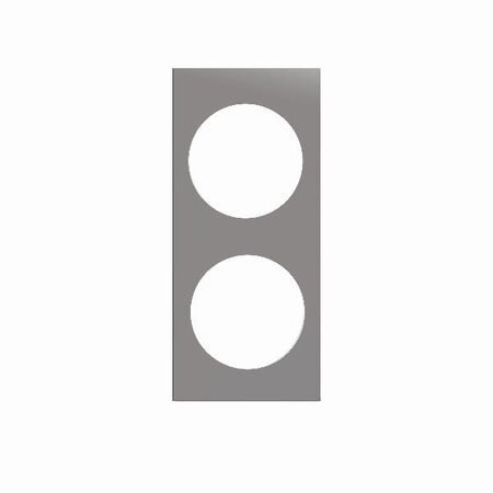Excel Life - Accessory - insert 1 module 2 gang urban grey
