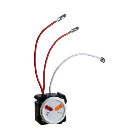Excel Life - Indicator mechanism Amber available/red power supplied indicator 250V a.c. white
