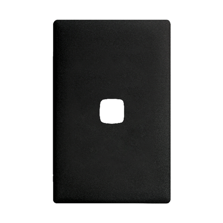 Linea - Coverplate 1 gang asphalt