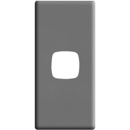 Linea - Architrave coverplate 1 gang wet elephant