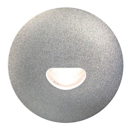 HPM CALLA 2.4W 24lm LED Warm White Step Light 45mm Polished Silver