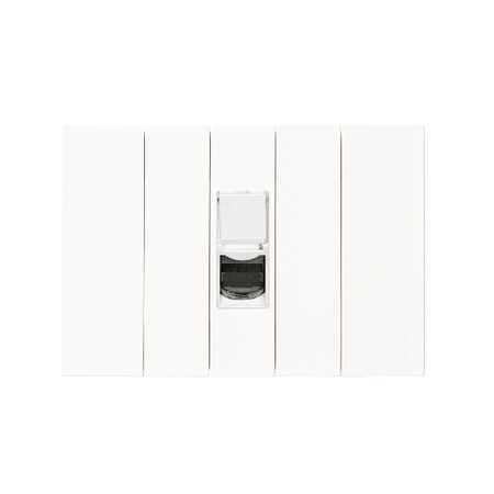 Bticino Living Now Cat6 Data Plate 1 Gang White