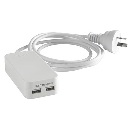 USB charger - Twin USB charging station 2 x 2.4A