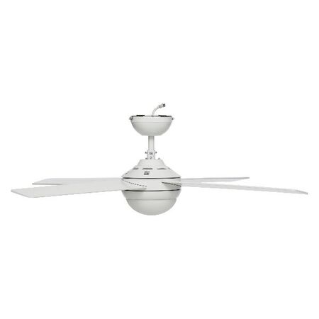 HPM Inspire Plywood with Light 4 Blades Hangsure Ceiling Fan 1220mm 48in White