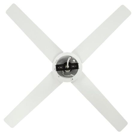 HPM Inspire Plywood with Light 4 Blades Hangsure Ceiling Fan 1220mm 48in White