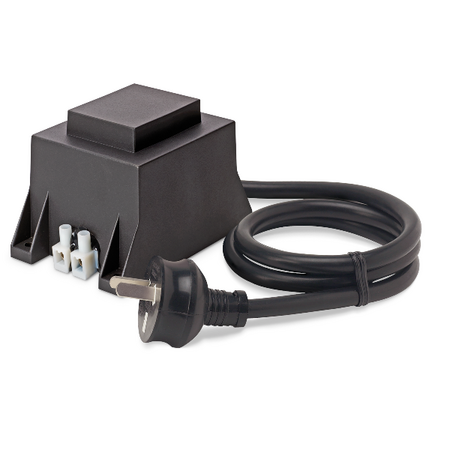 HPM 12V a.c. 150VA Self Reset Thermostat Transformer Black