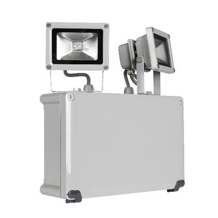 Legrand Galaxy IP65 5W 1160lm LED Twin Spotlight Grey