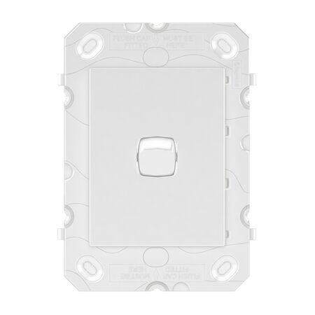 Arteor 770 series - Vertical rocker switch - Single Pole Double Throw 1 gang 2 way 16A 240V a.c. white