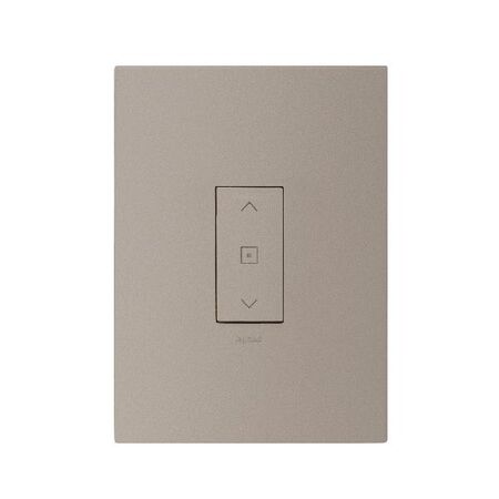 ARTEOR with NETATMO - Smart Roller Blind Switch Vertical - 1 Gang 1Module 3 Wire - Aluminium