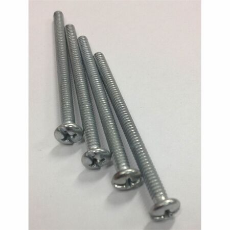 HPM Round Cable Clip Screws 32mm Bronze - 10 Pack