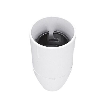 Lamp holder - Bayonet cap with cord grip White