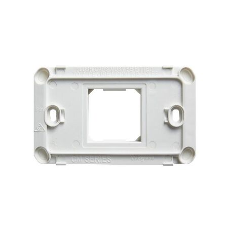 Como - Support frame 1 gang white