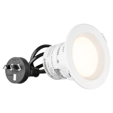 HPM DLI 5W 515lm LED Cool White Dimmable Downlight with Integrated Driver 70mm White
